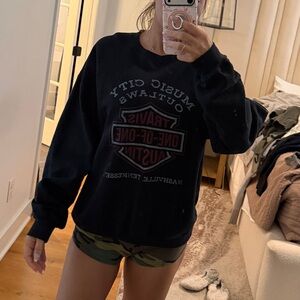 Black Graphic sweatshirt